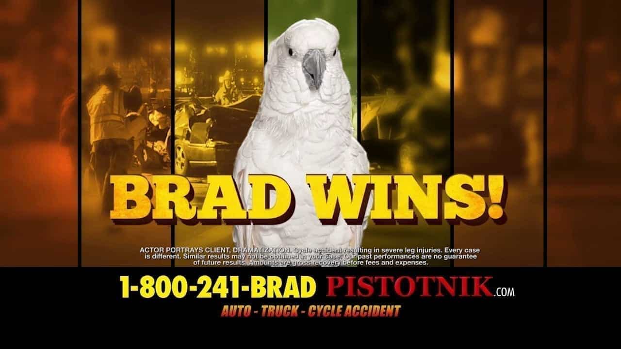 Brad Wins Personal Injury Commercial